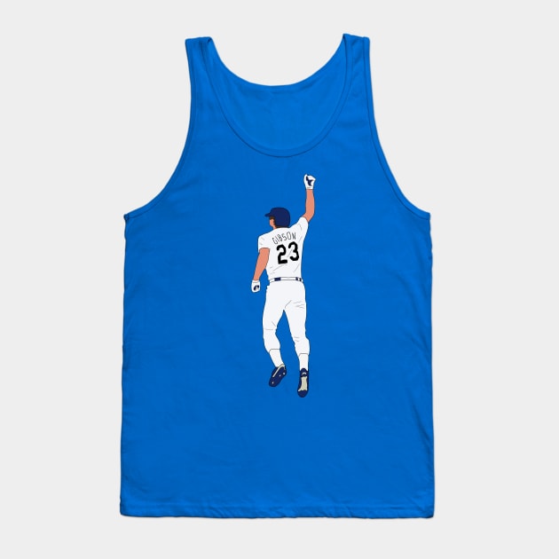 Kirk Gibson LA Dodgers World Series Home Run Tank Top by Hevding